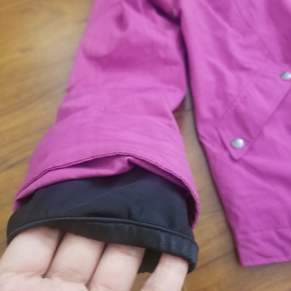 ATHLETA Commuter Moto Asymmetrical Lined Jacket Orchid 872384 Size S - Picture 13 of 16